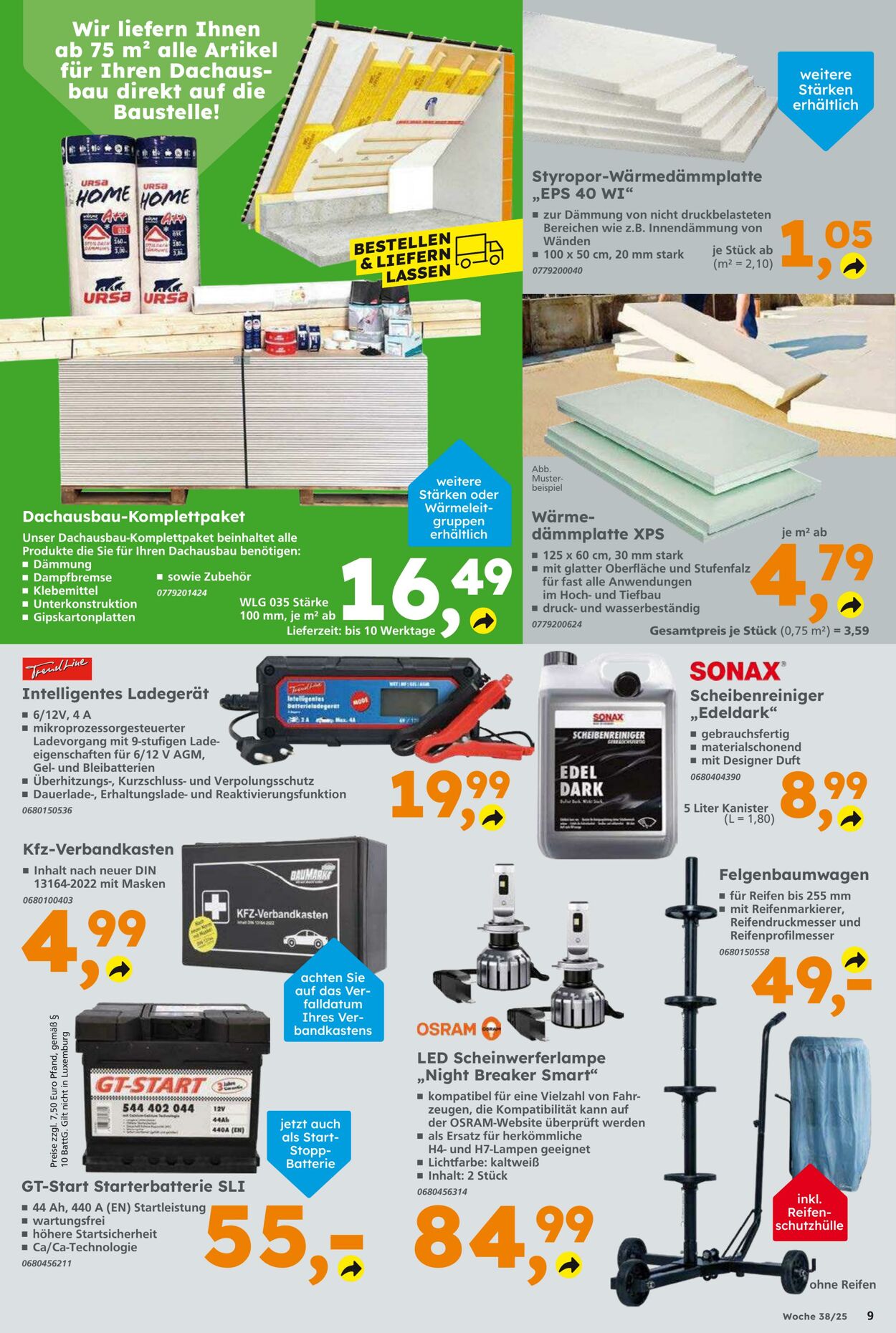 Prospekt Globus Baumarkt 14.09.2025 - 20.09.2025