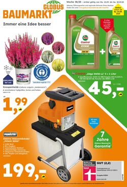 Prospekt Globus Baumarkt 14.09.2025 - 20.09.2025