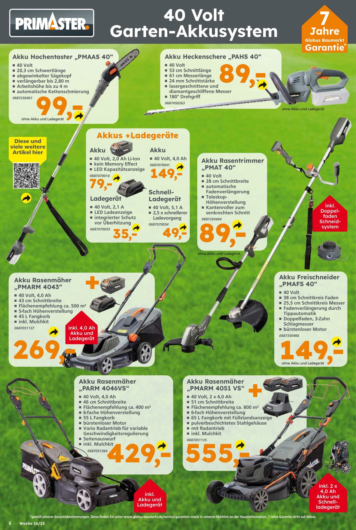 Prospekt Globus Baumarkt 13.04.2025 - 19.04.2025