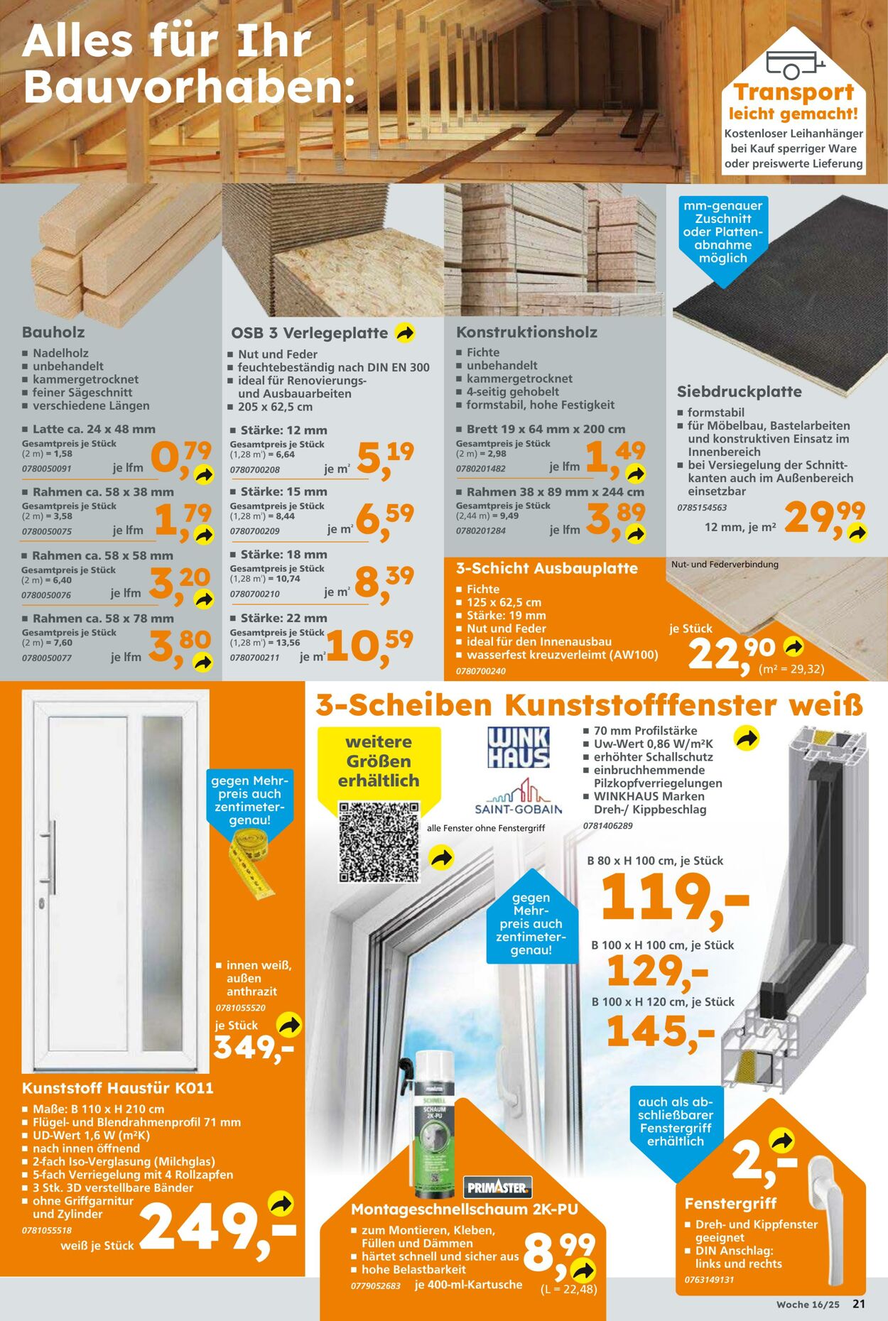 Prospekt Globus Baumarkt 13.04.2025 - 19.04.2025