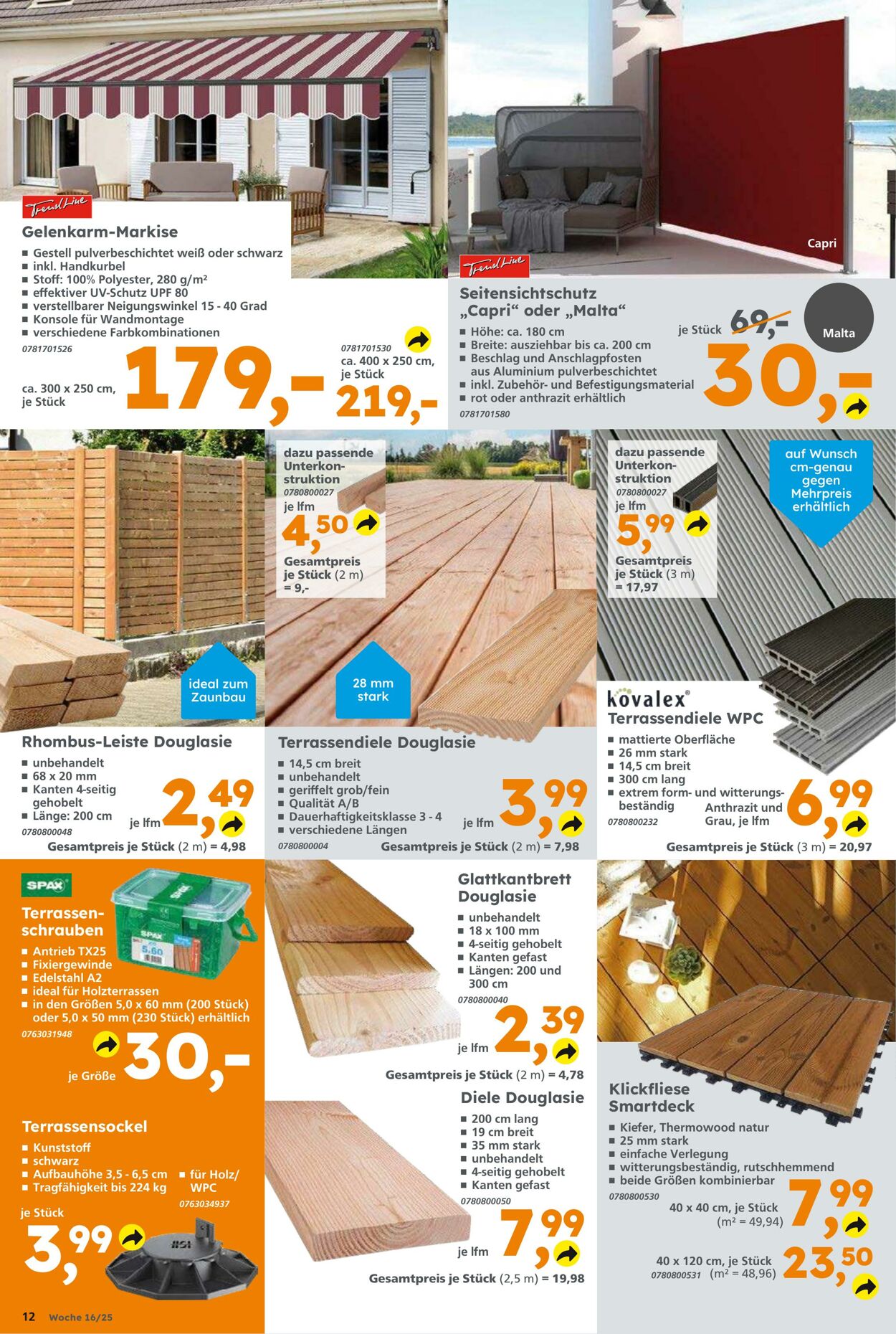 Prospekt Globus Baumarkt 13.04.2025 - 19.04.2025