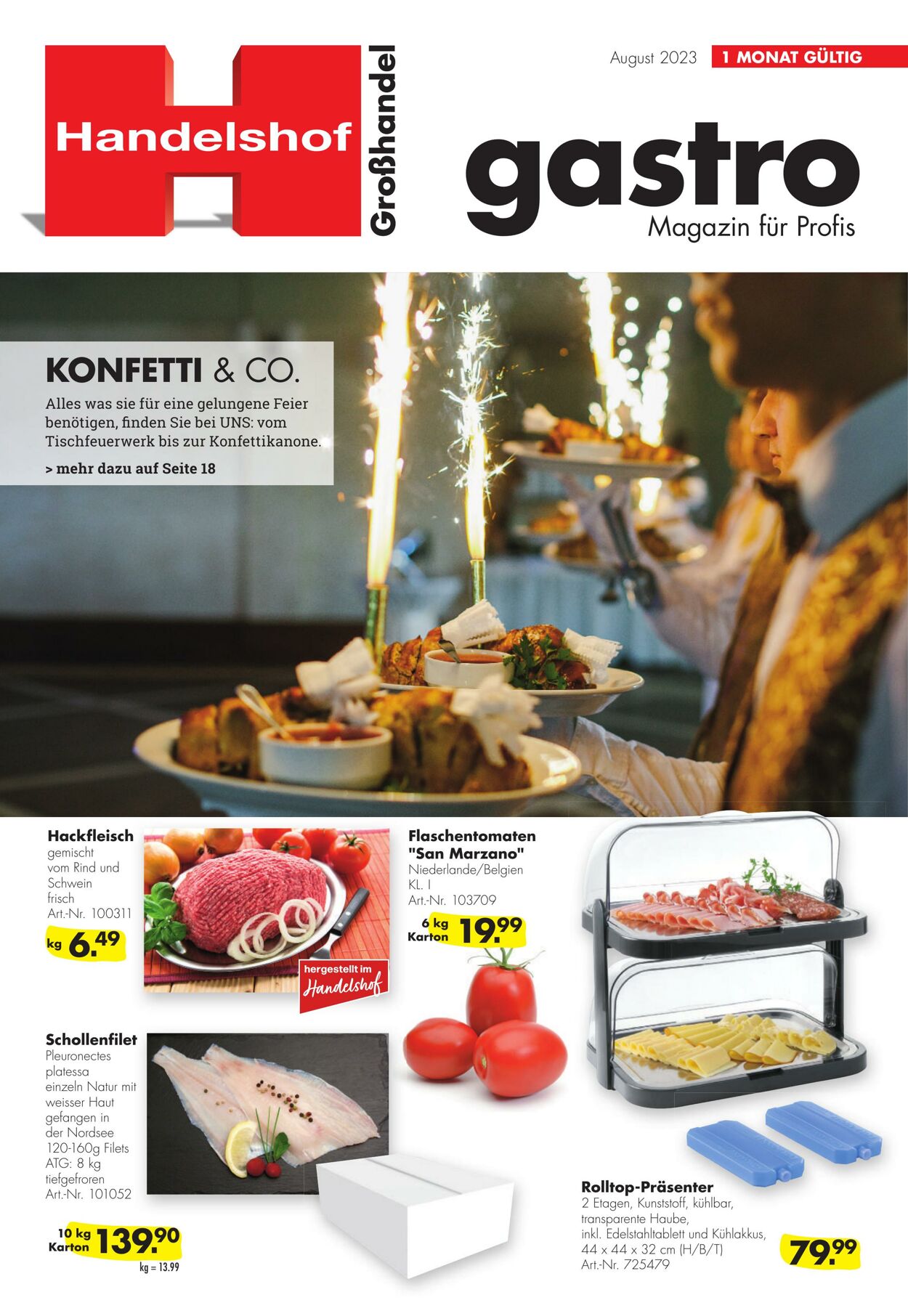 Prospekt Handelshof - Handelshof 1 Aug, 2023 - 31 Aug, 2023