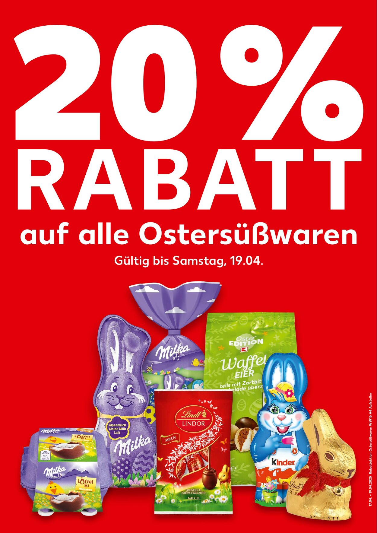 Prospekt Kaufland 17.04.2025 - 19.04.2025