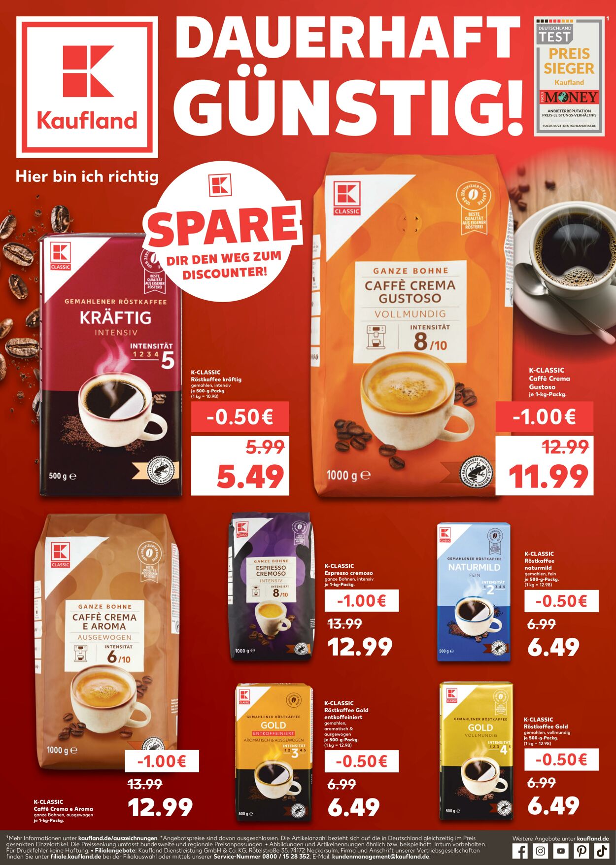 Prospekt Kaufland 25.10.2025 - 29.10.2025