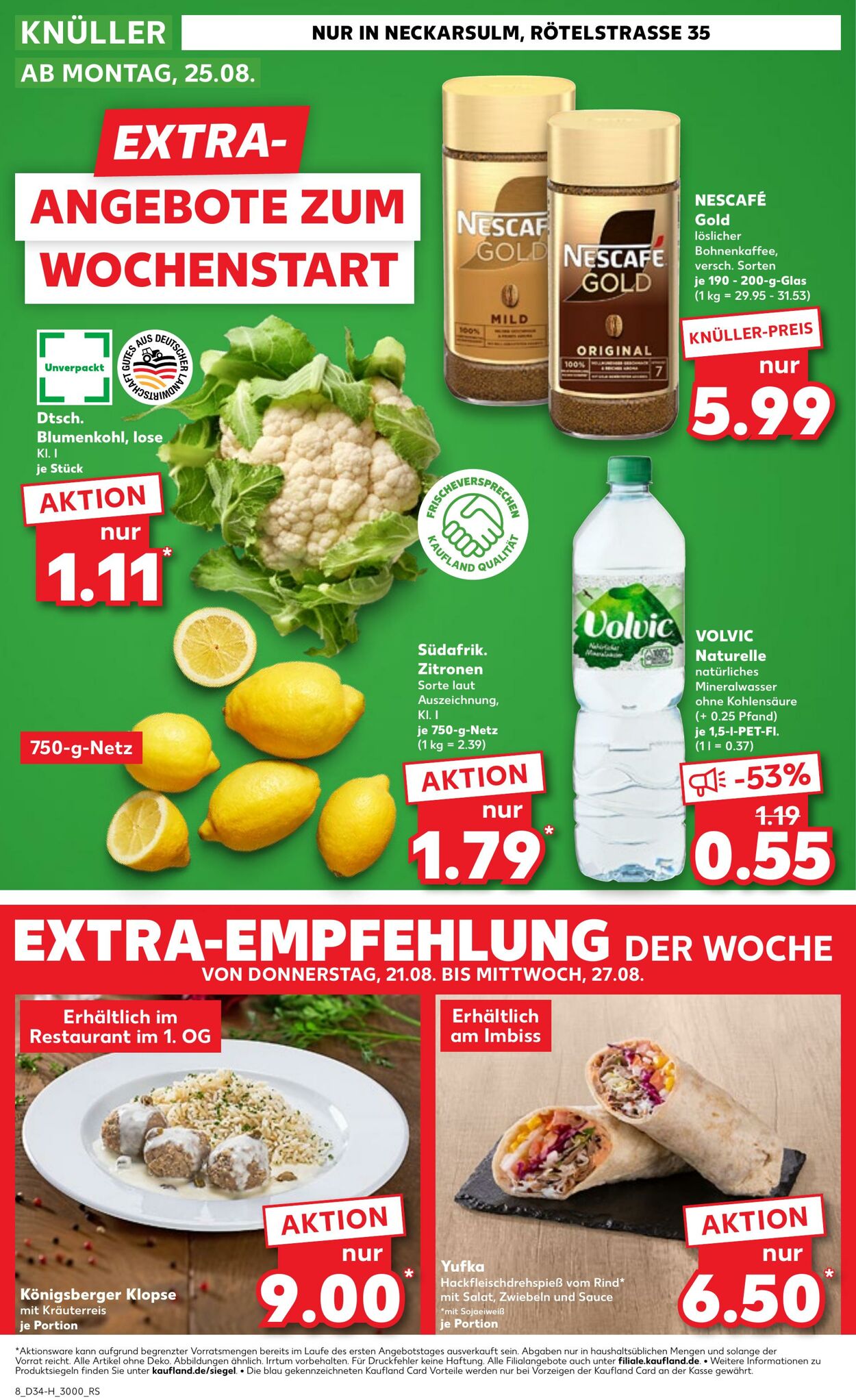 Prospekt Kaufland 21.08.2025 - 27.08.2025