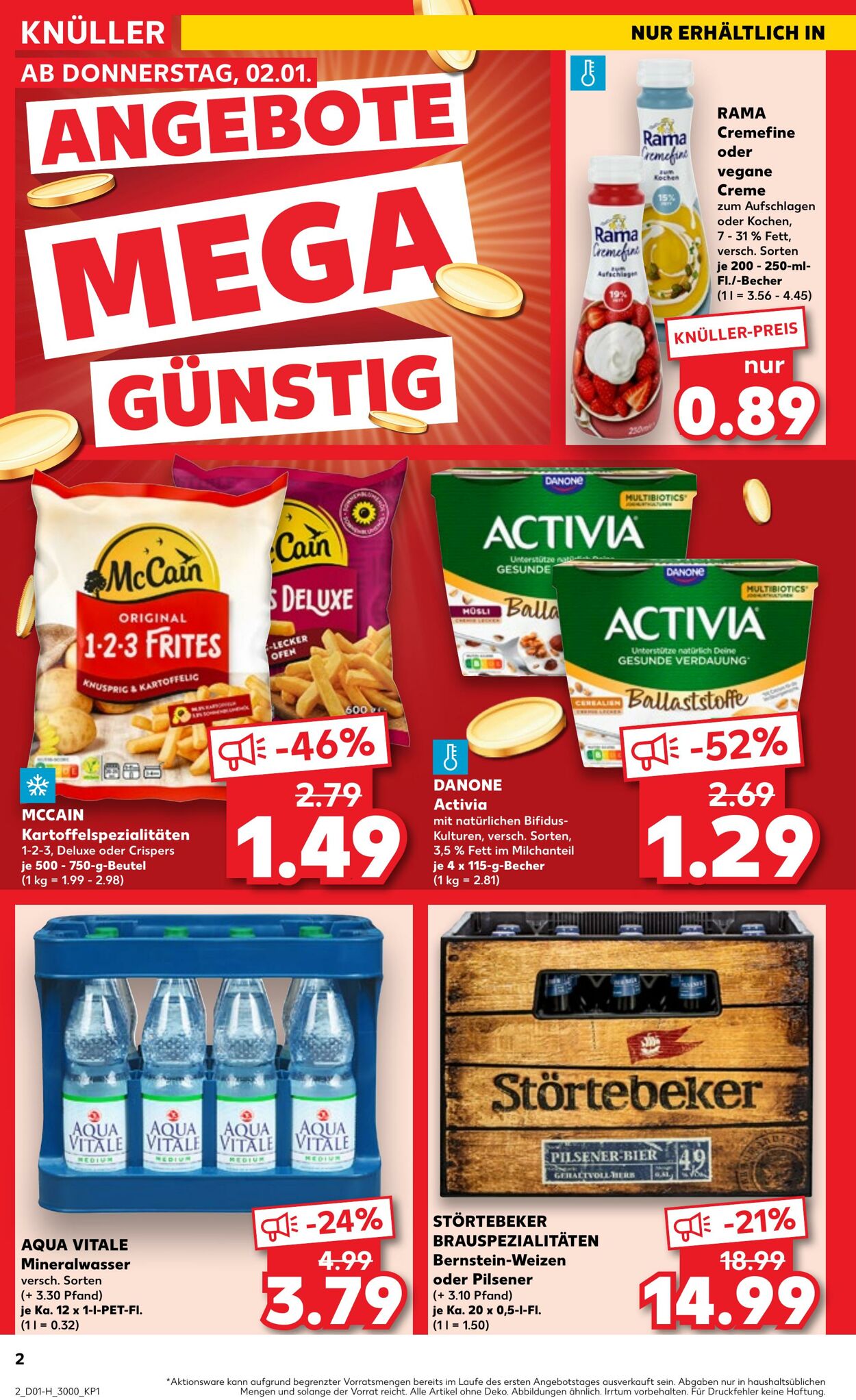 Prospekt Kaufland 02.01.2025 - 08.01.2025