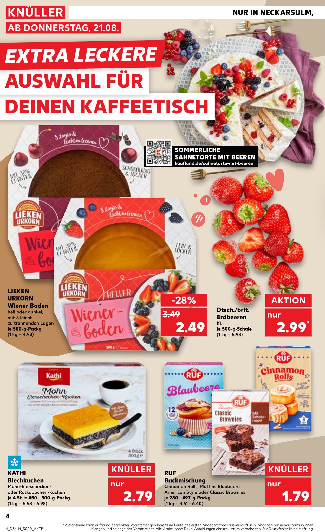 Prospekt Kaufland 21.08.2025 - 27.08.2025