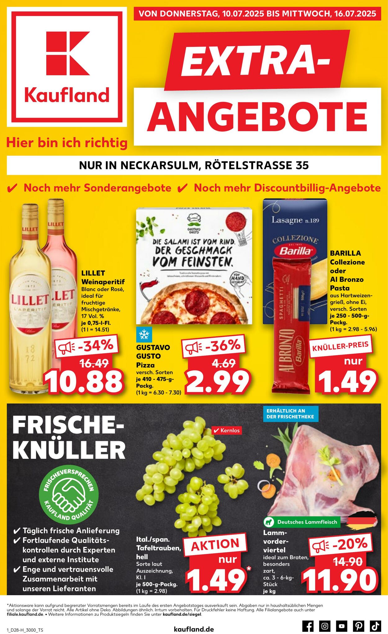 Prospekt Kaufland 10.07.2025 - 16.07.2025