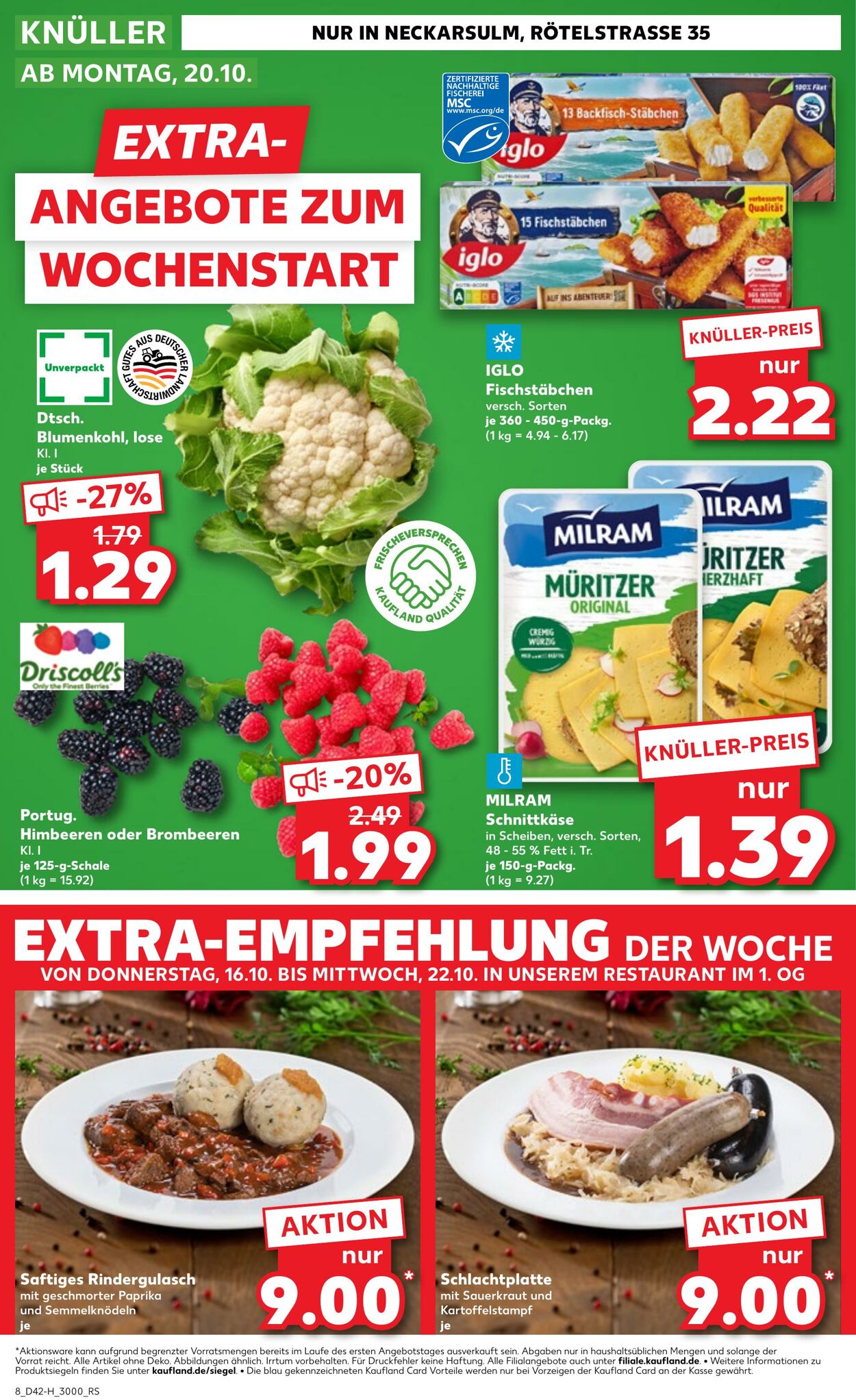 Prospekt Kaufland 16.10.2025 - 22.10.2025