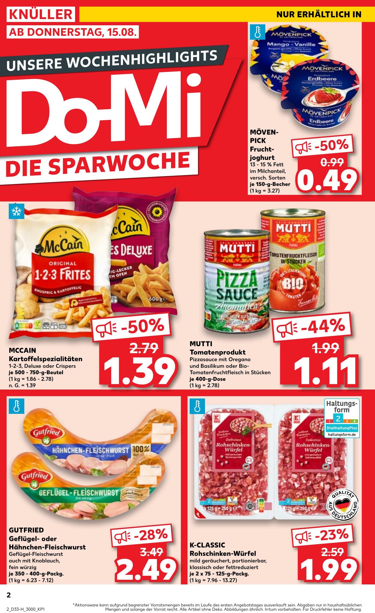 Prospekt Kaufland 15.08.2024 - 21.08.2024