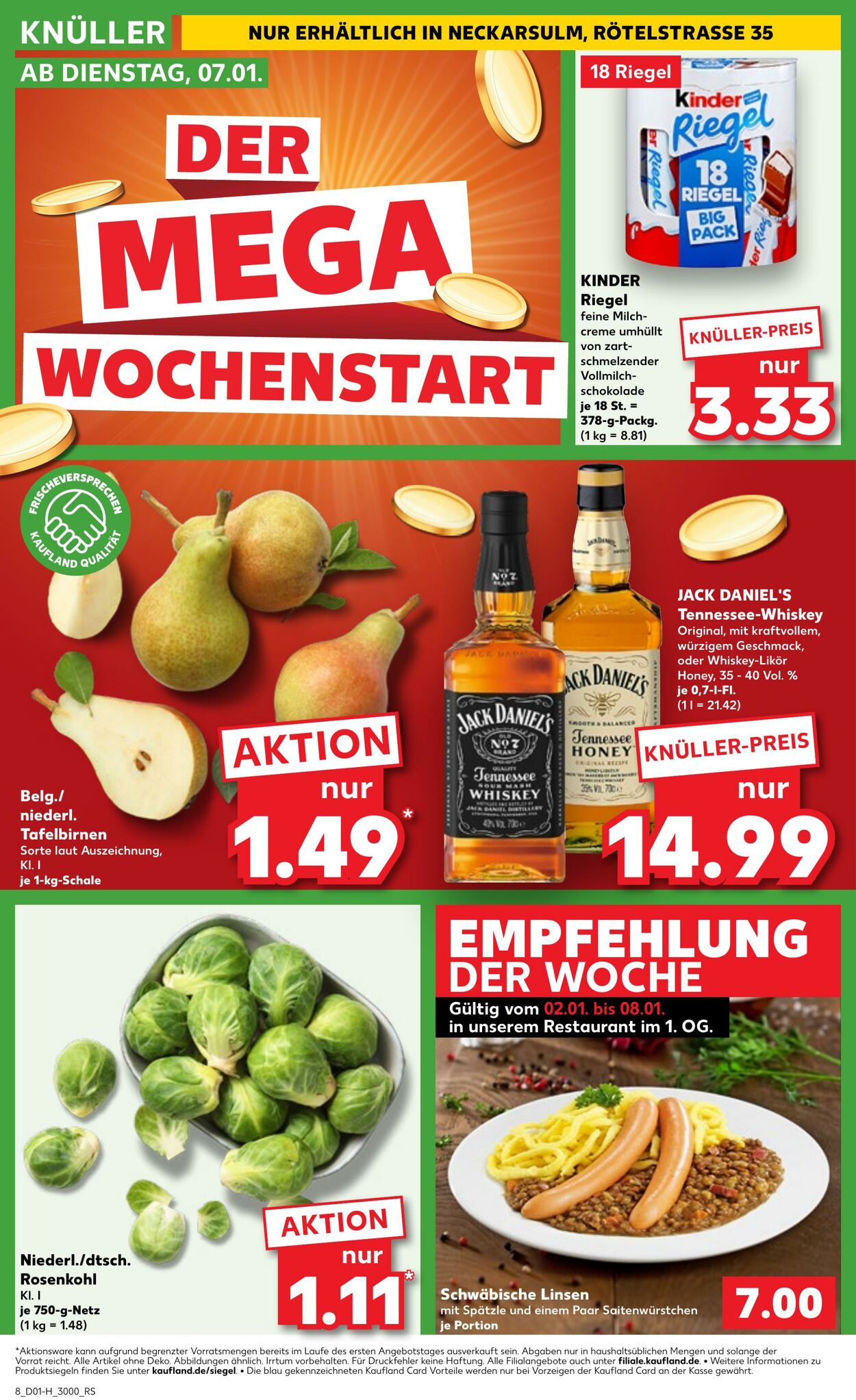 Prospekt Kaufland 02.01.2025 - 08.01.2025