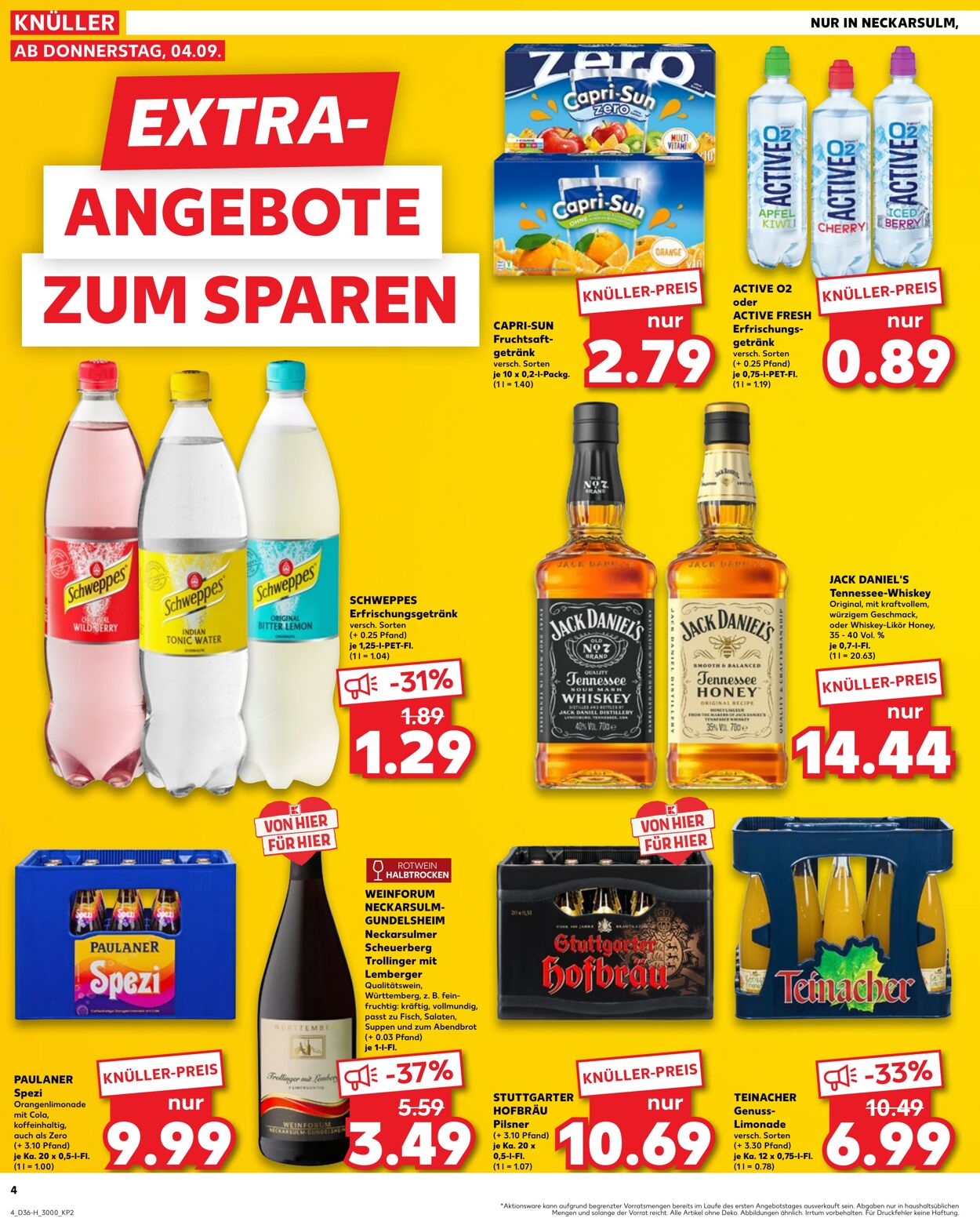 Prospekt Kaufland 04.09.2025 - 10.09.2025