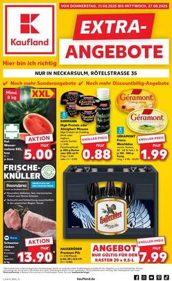 Prospekt Kaufland 21.08.2025 - 27.08.2025