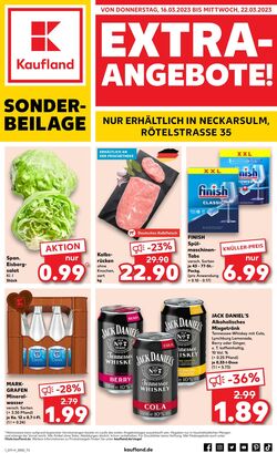 Prospekt Kaufland 16.03.2023 - 22.03.2023