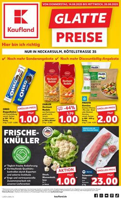 Prospekt Kaufland 14.08.2025 - 20.08.2025