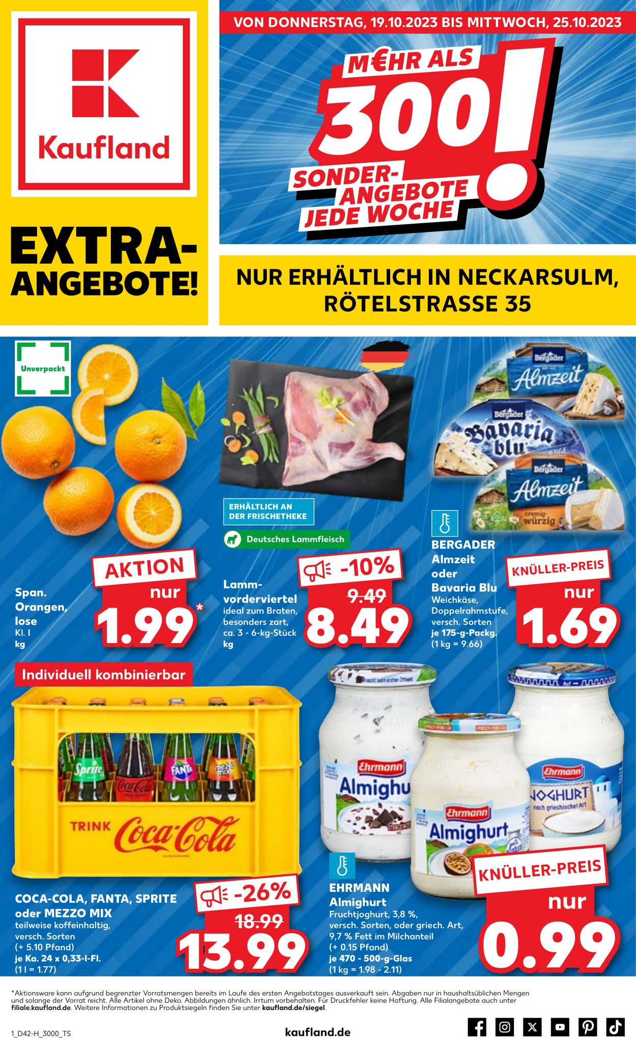 Prospekt Kaufland 19.10.2023 - 25.10.2023