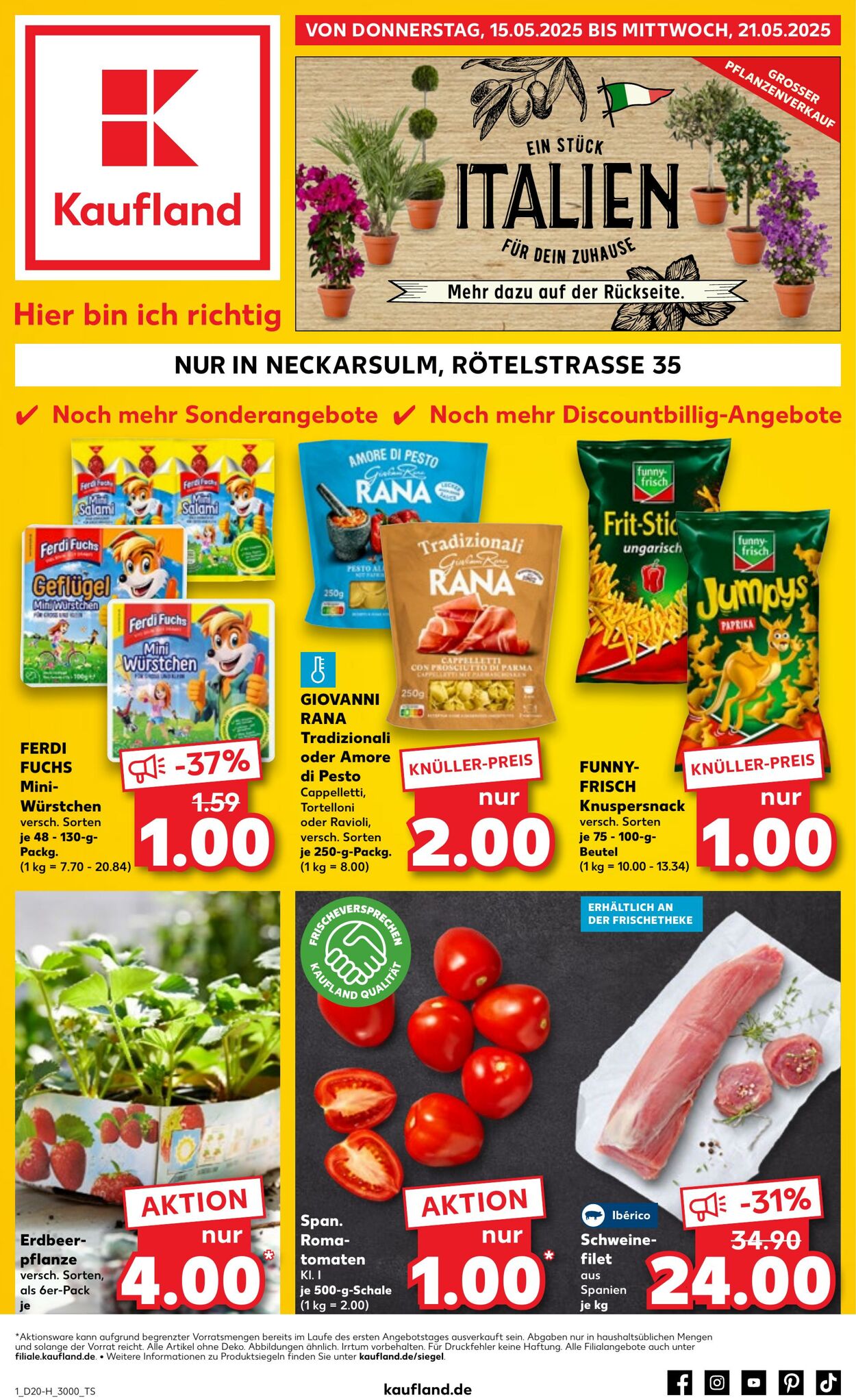 Prospekt Kaufland 15.05.2025 - 21.05.2025