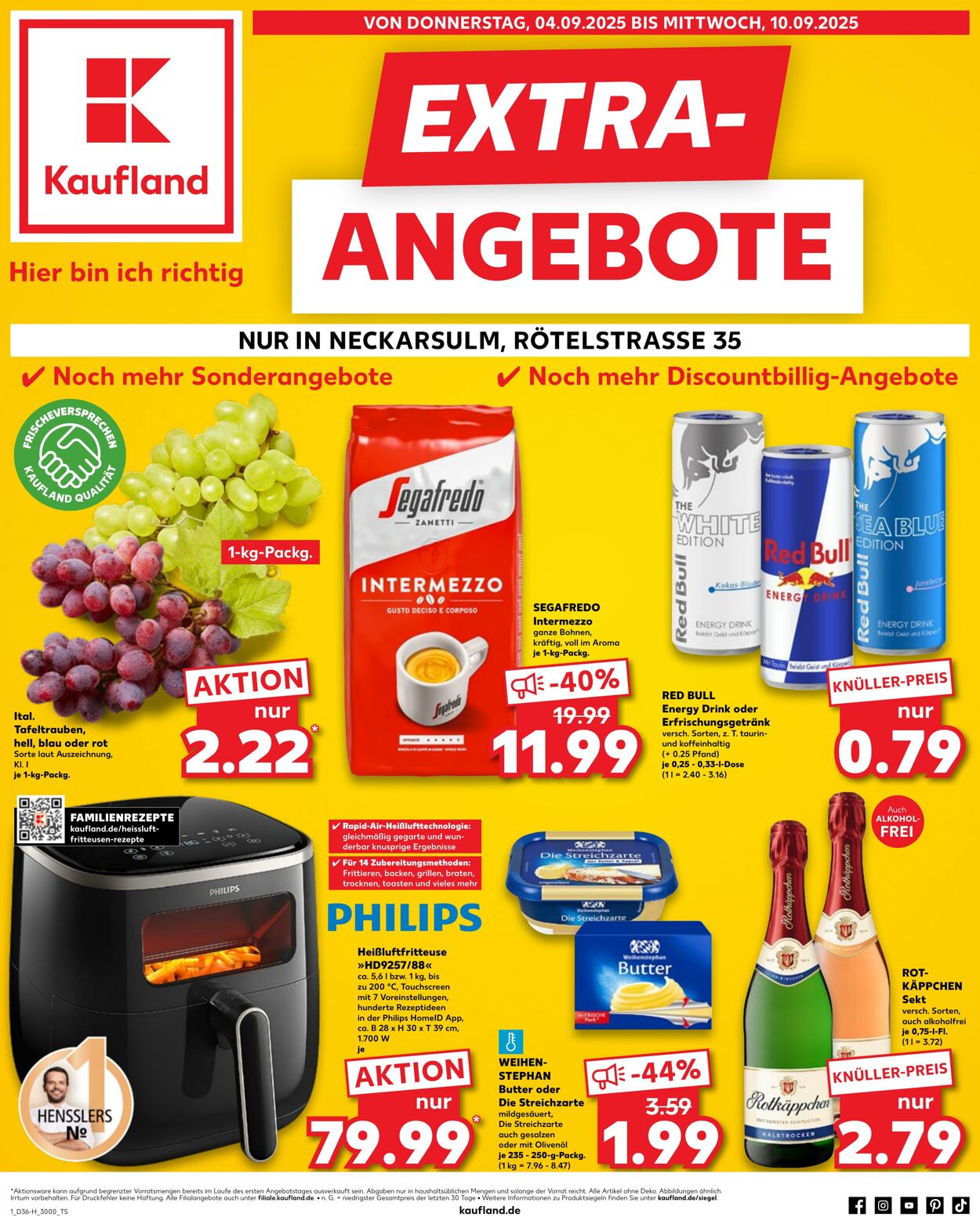 Prospekt Kaufland 04.09.2025 - 10.09.2025