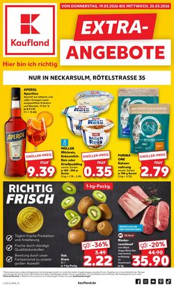 Prospekt Kaufland 19.03.2026 - 25.03.2026