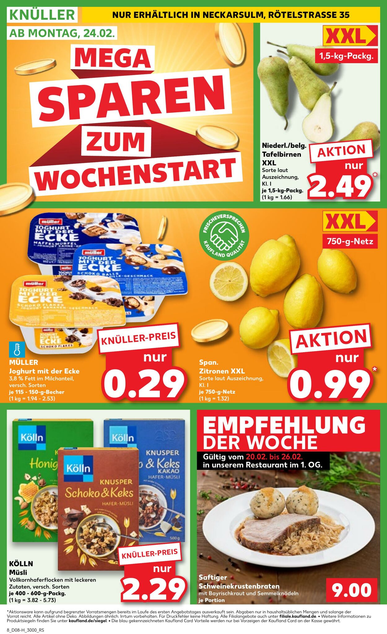 Prospekt Kaufland 20.02.2025 - 26.02.2025