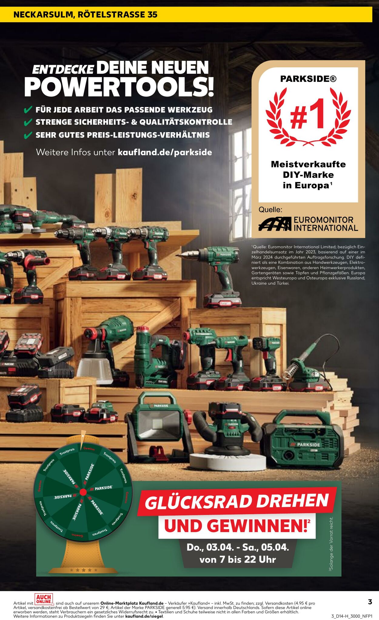 Prospekt Kaufland 03.04.2025 - 09.04.2025