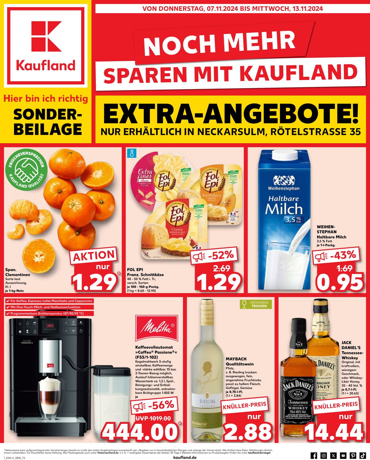 Prospekt Kaufland 07.11.2024 - 13.11.2024