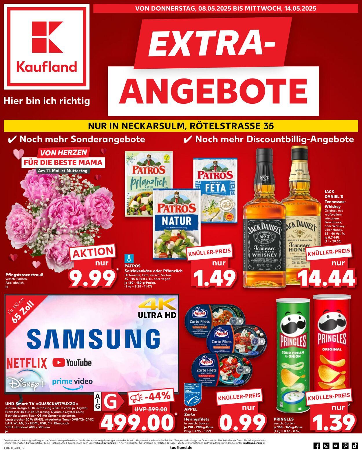 Prospekt Kaufland 08.05.2025 - 14.05.2025