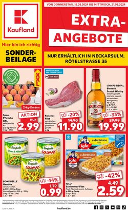 Prospekt Kaufland 15.08.2024 - 21.08.2024