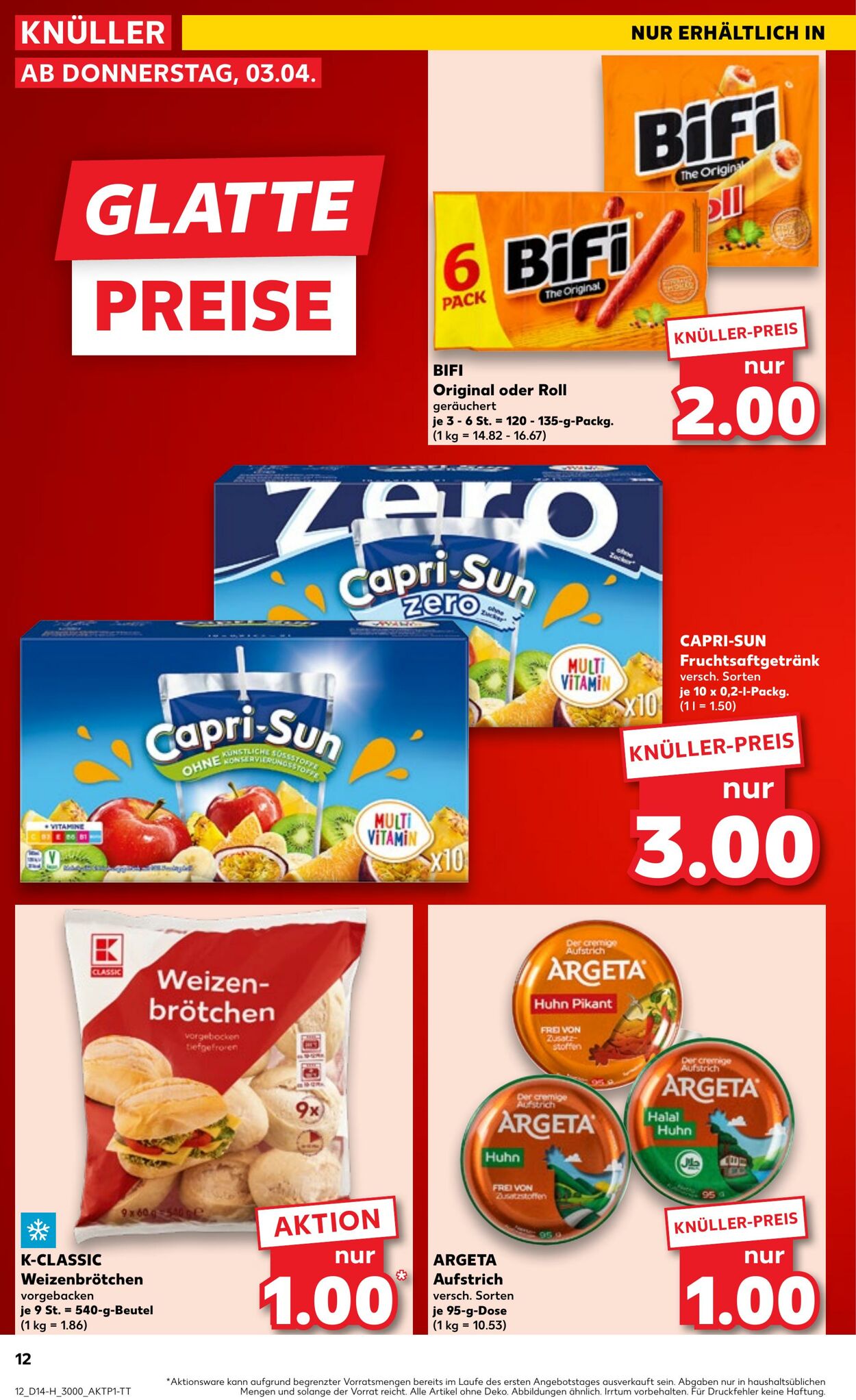 Prospekt Kaufland 03.04.2025 - 09.04.2025