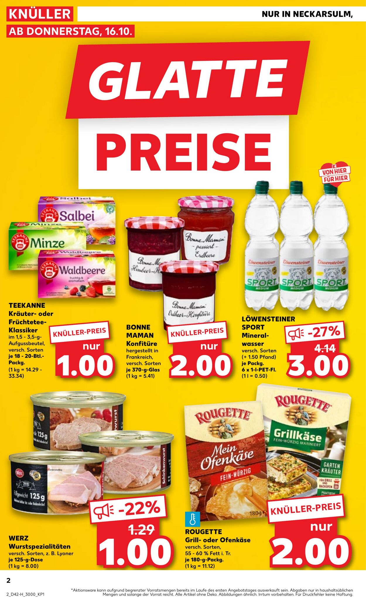 Prospekt Kaufland 16.10.2025 - 22.10.2025
