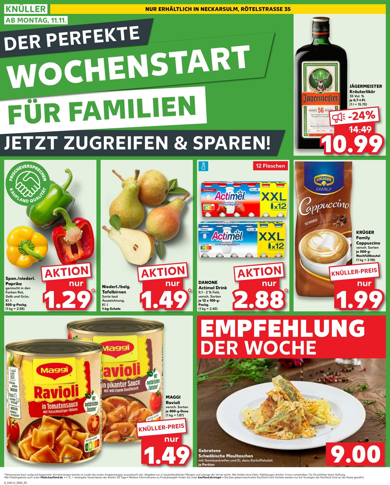 Prospekt Kaufland 07.11.2024 - 13.11.2024