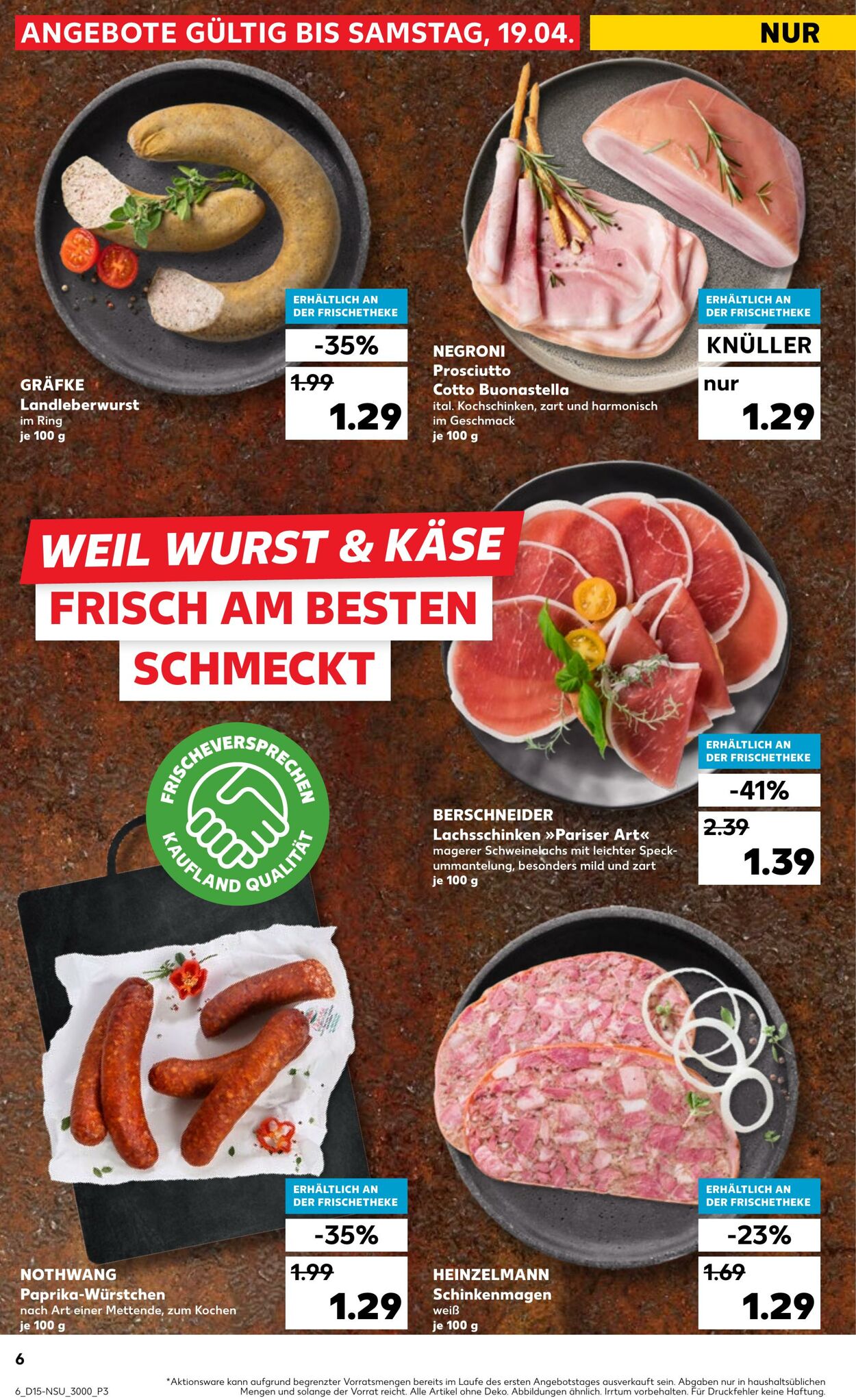 Prospekt Kaufland 10.04.2025 - 16.04.2025
