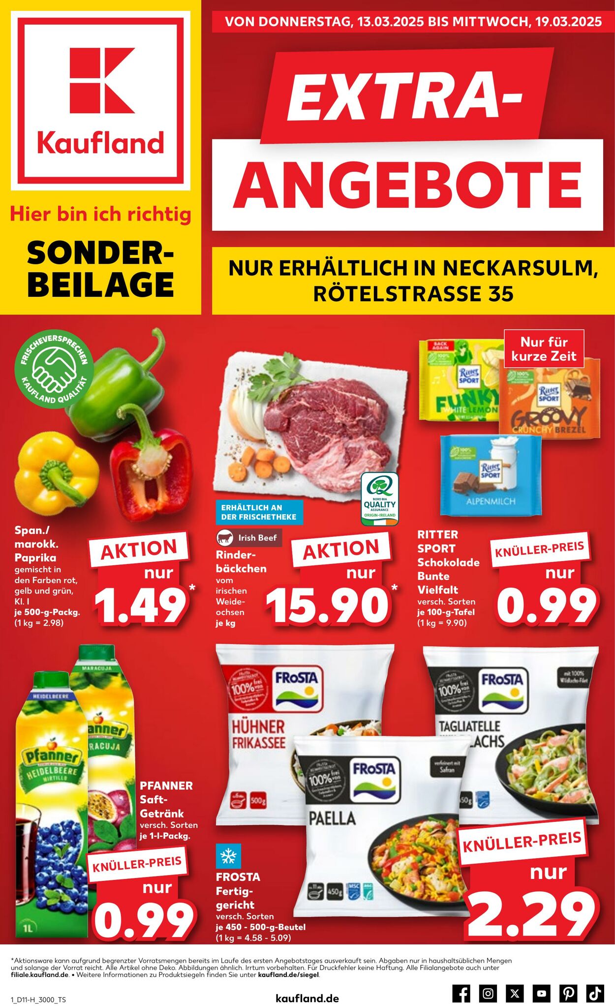 Prospekt Kaufland 13.03.2025 - 19.03.2025
