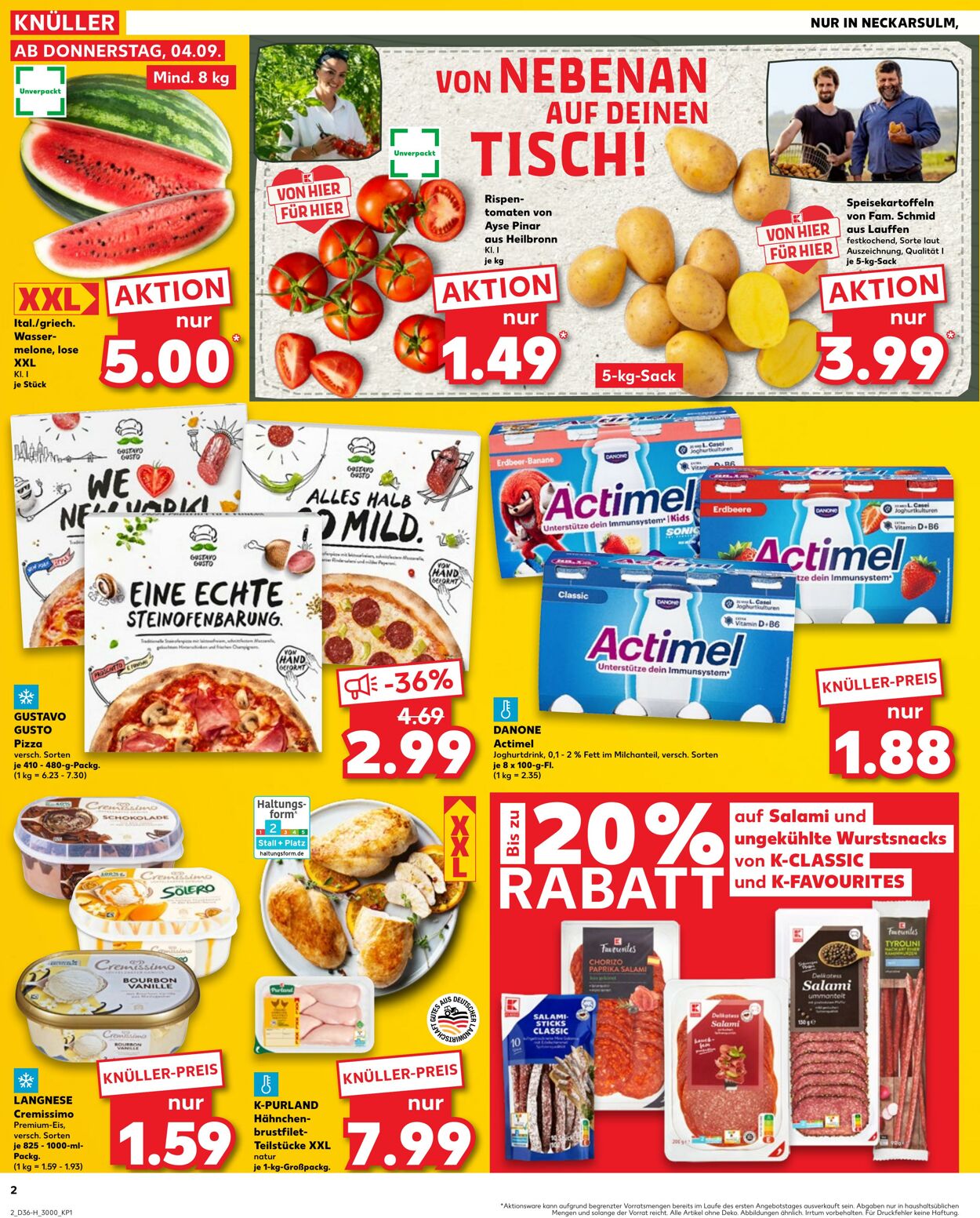 Prospekt Kaufland 04.09.2025 - 10.09.2025
