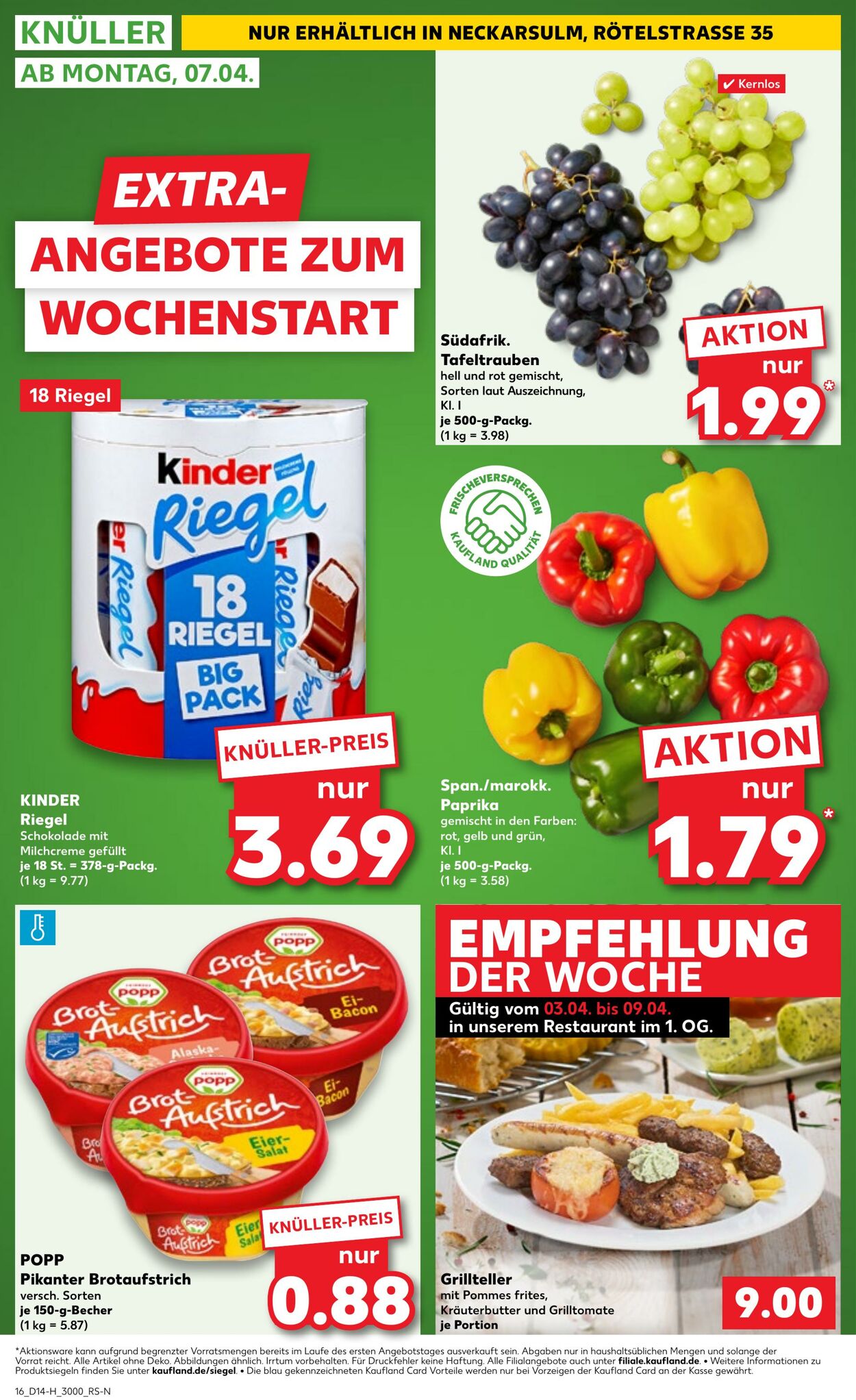 Prospekt Kaufland 03.04.2025 - 09.04.2025