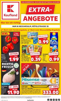 Prospekt Kaufland 18.09.2025 - 24.09.2025