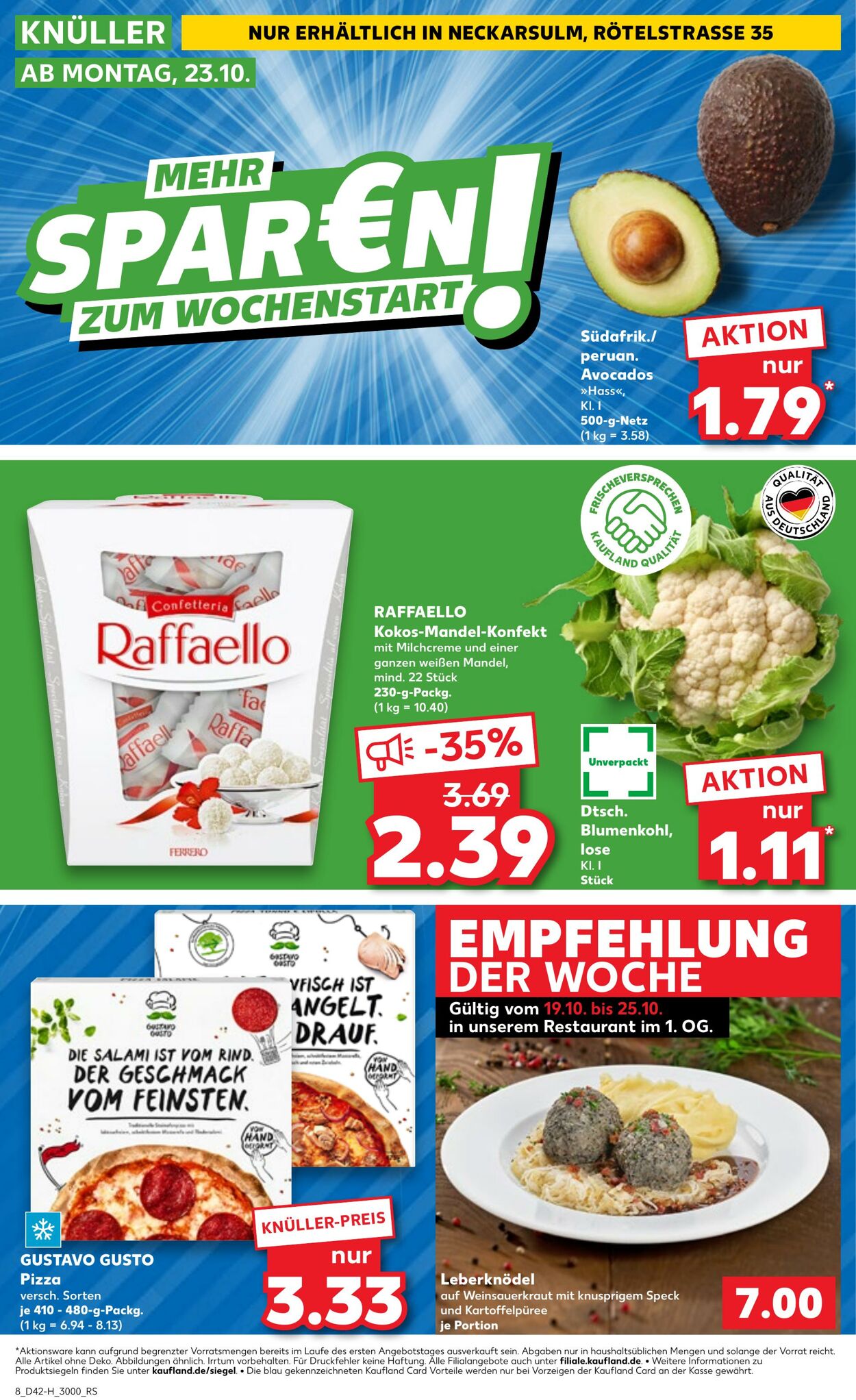 Prospekt Kaufland 19.10.2023 - 25.10.2023