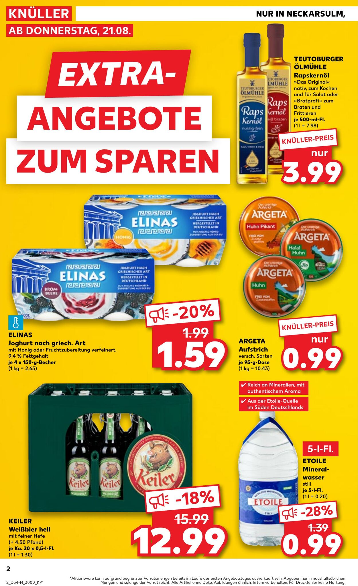 Prospekt Kaufland 21.08.2025 - 27.08.2025