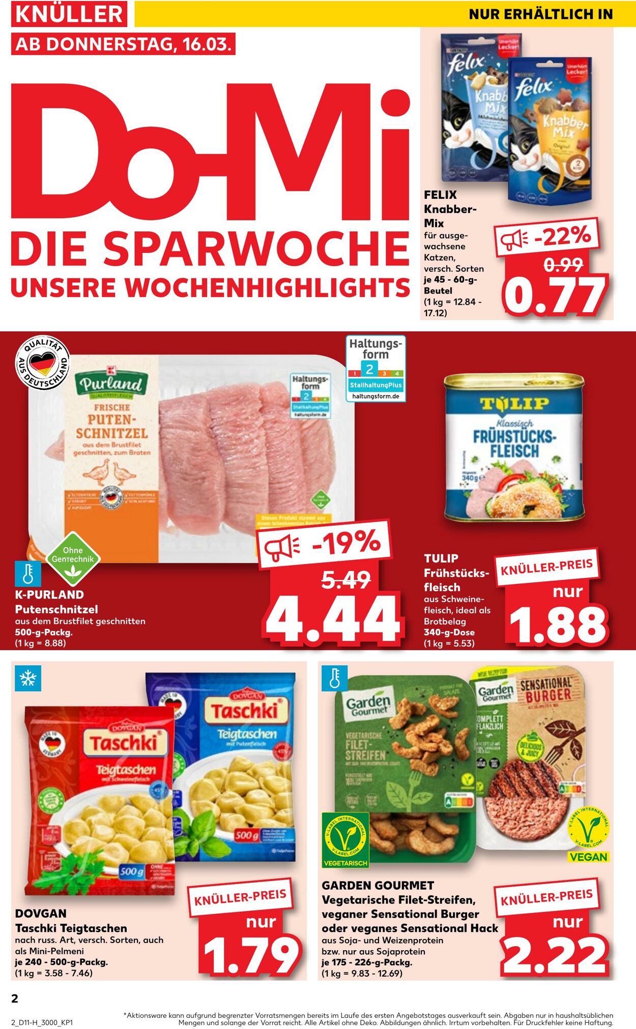 Prospekt Kaufland 16.03.2023 - 22.03.2023