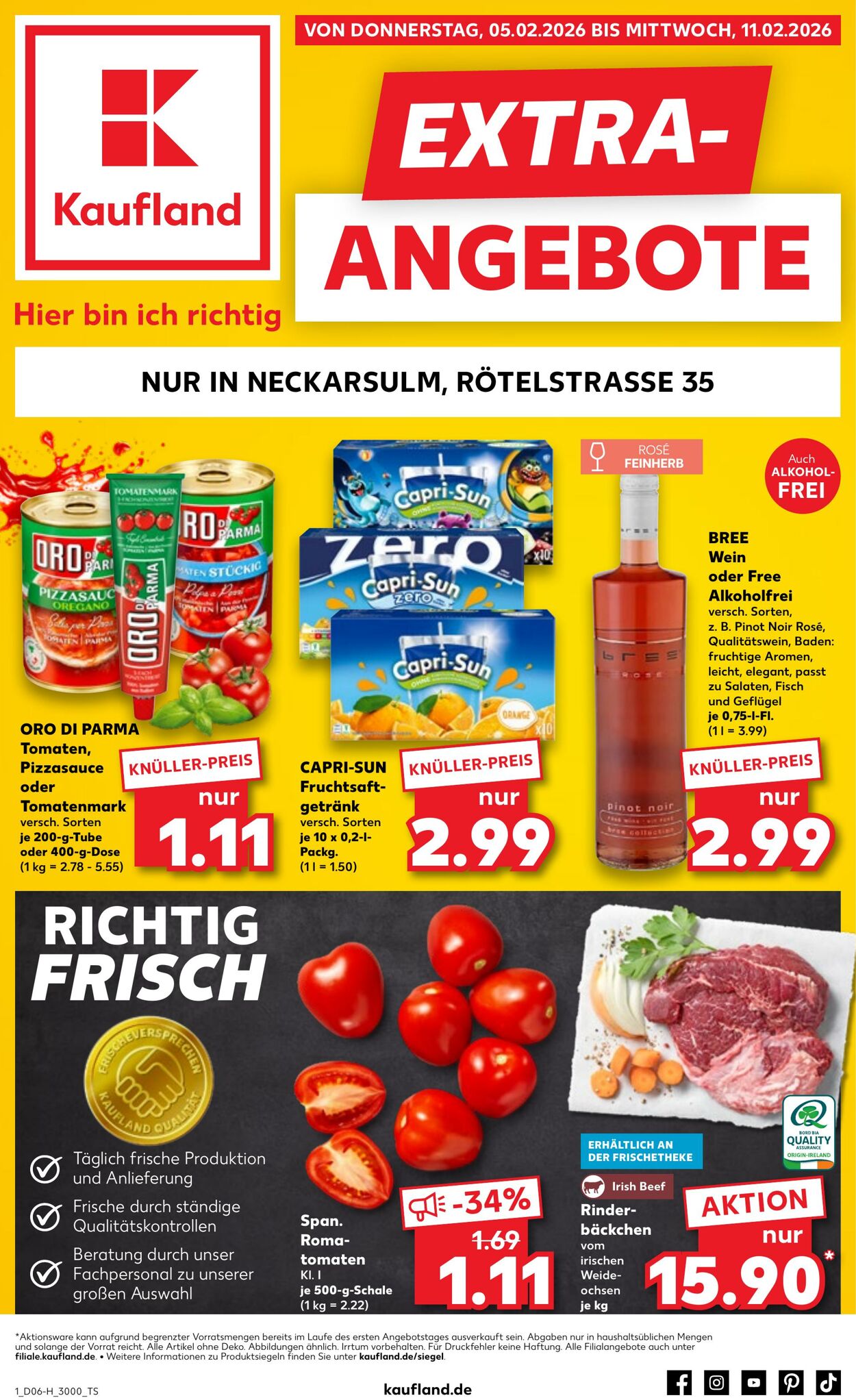 Prospekt Kaufland 05.02.2026 - 11.02.2026