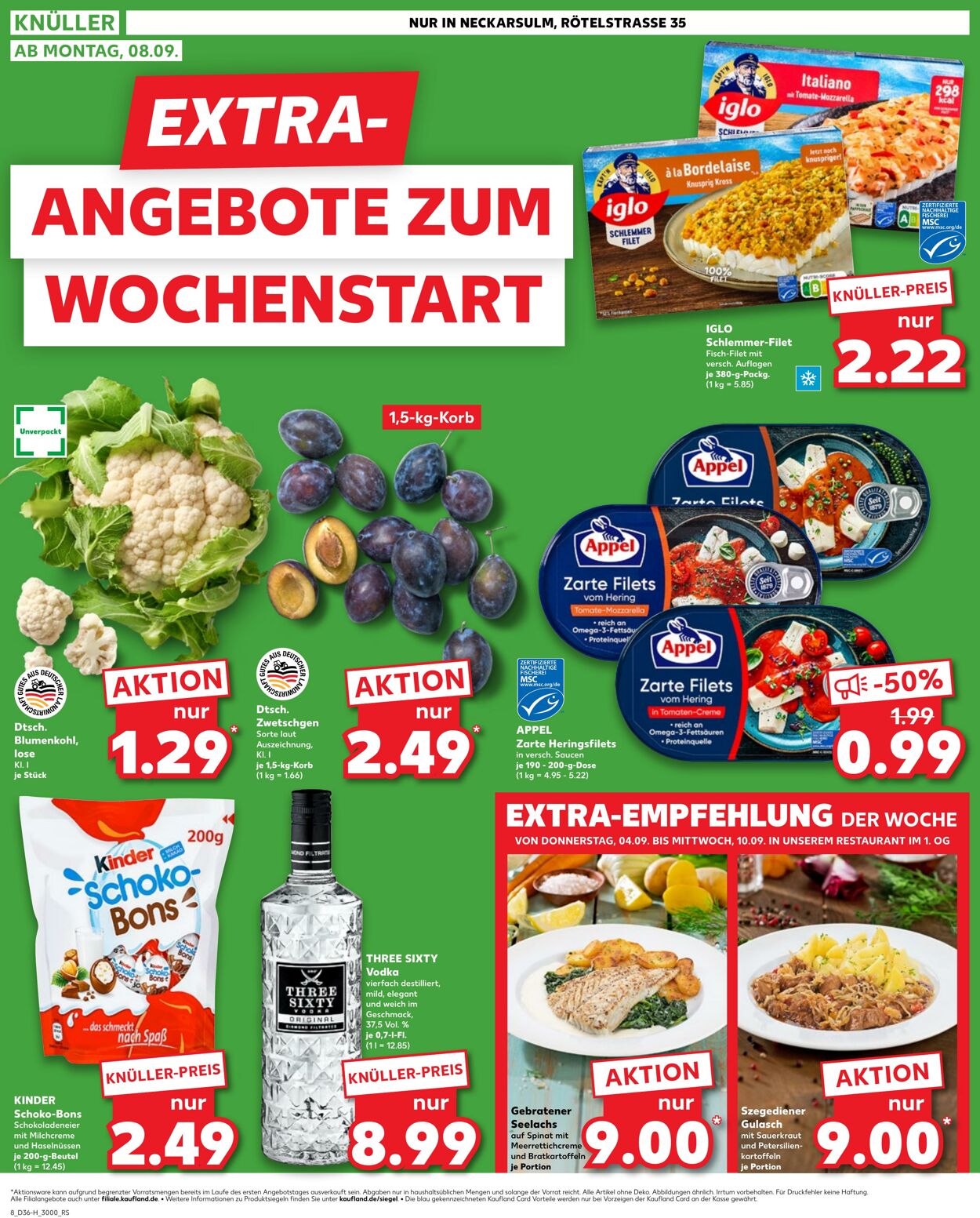 Prospekt Kaufland 04.09.2025 - 10.09.2025