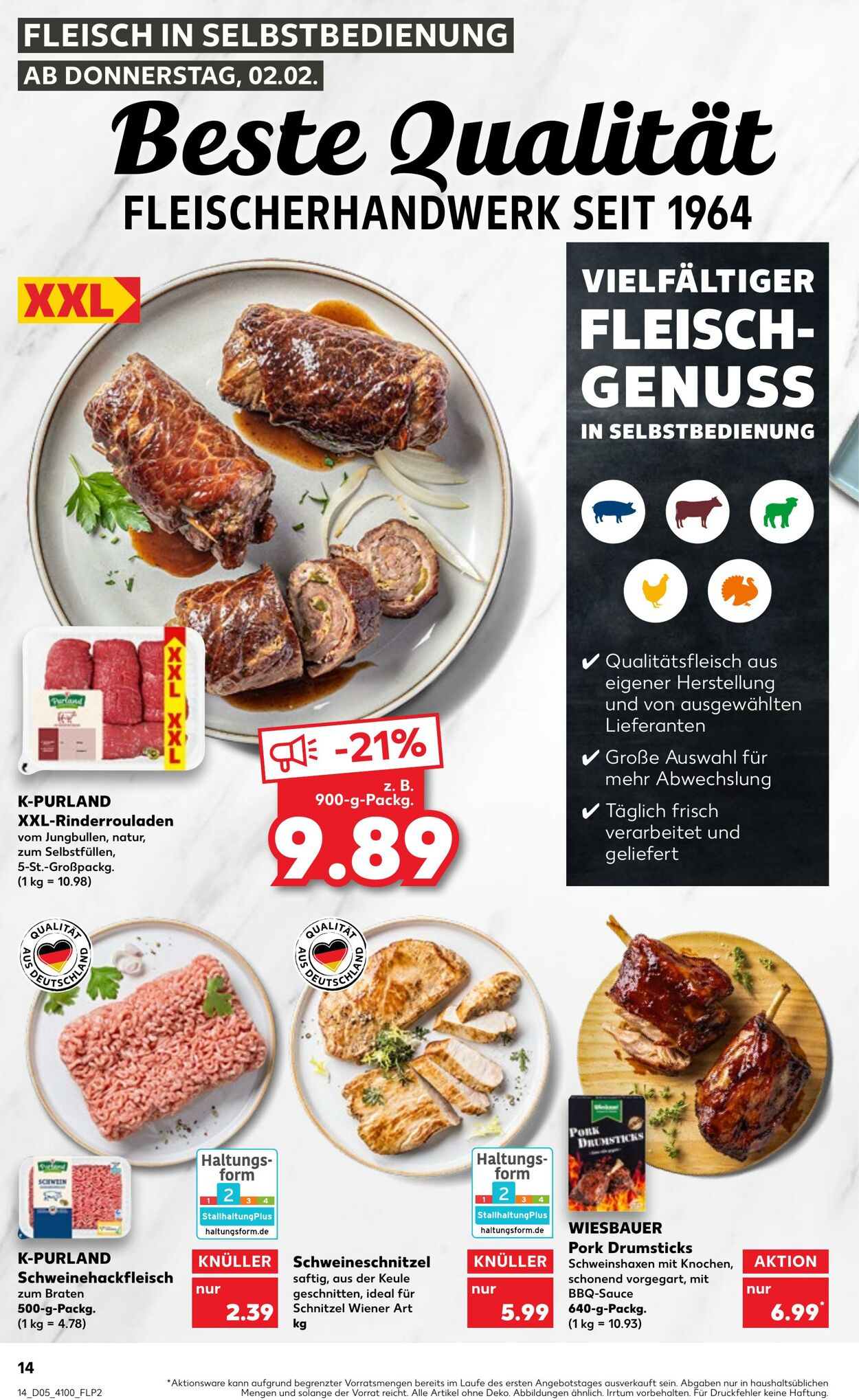 Prospekt Kaufland 02.02.2023 - 08.02.2023