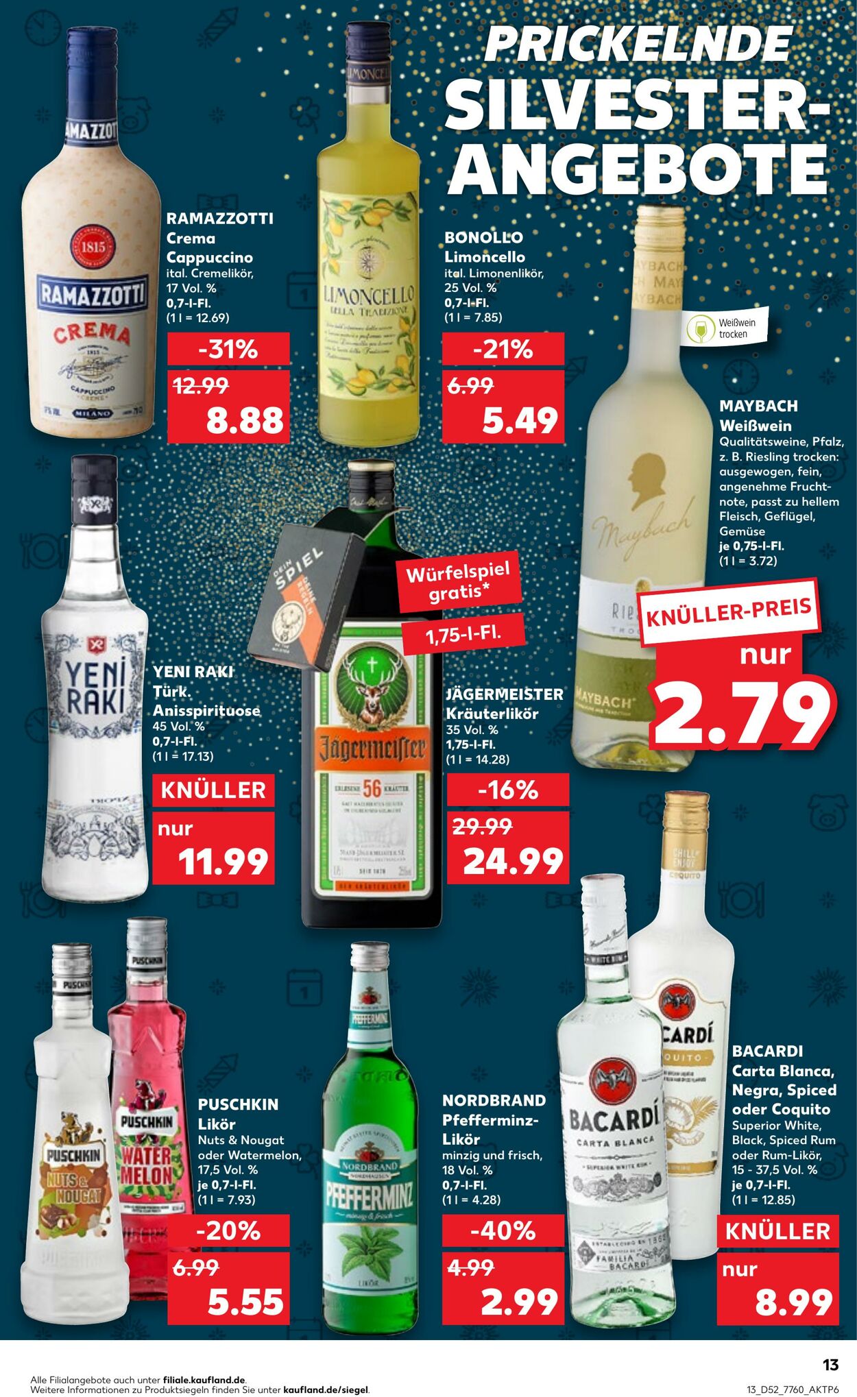 Prospekt Kaufland 29.12.2022 - 04.01.2023