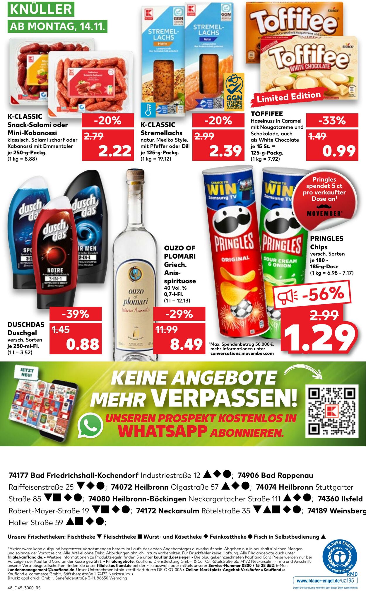 Prospekt Kaufland 10.11.2022 - 16.11.2022