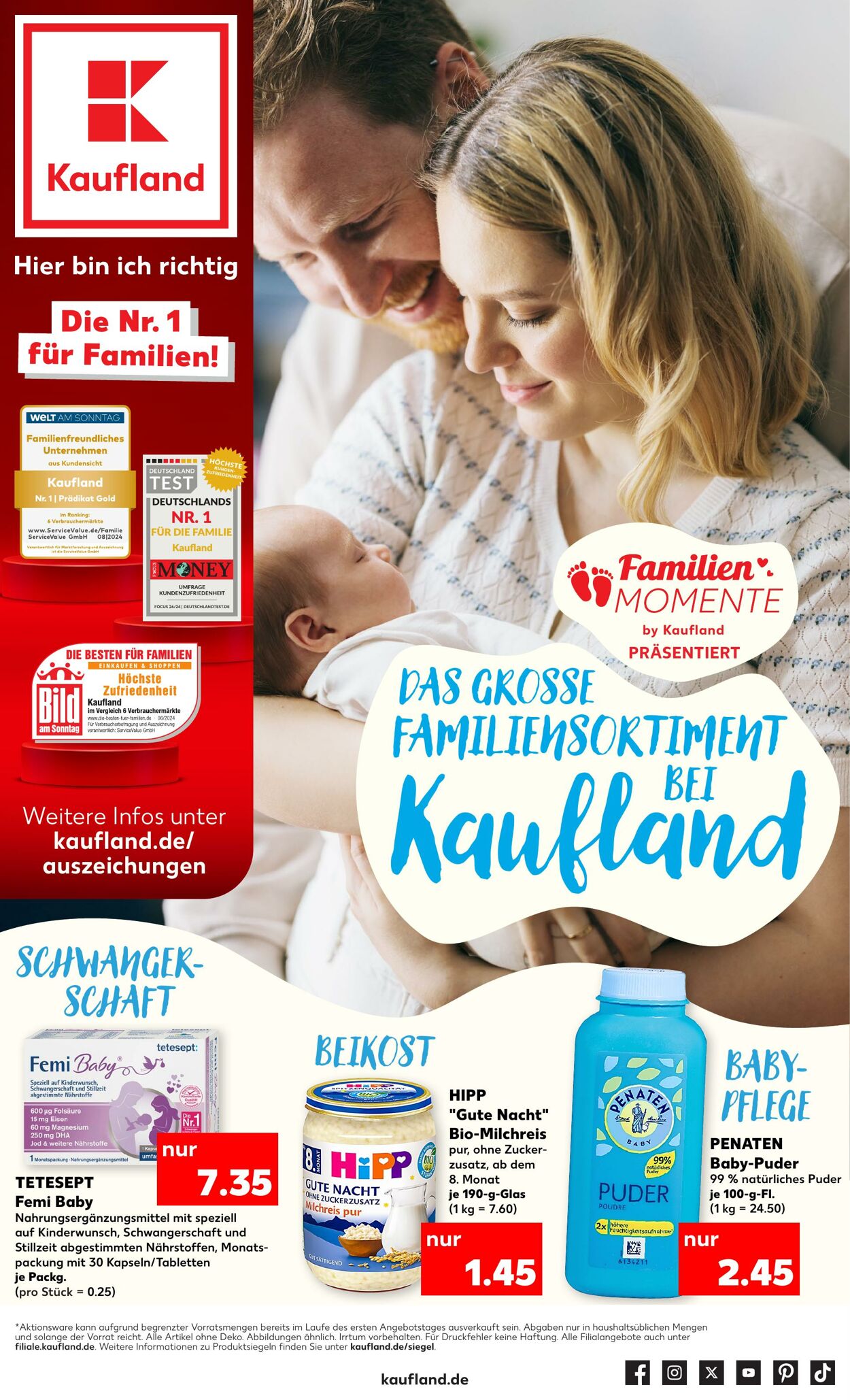 Prospekt Kaufland 24.10.2024 - 30.10.2024