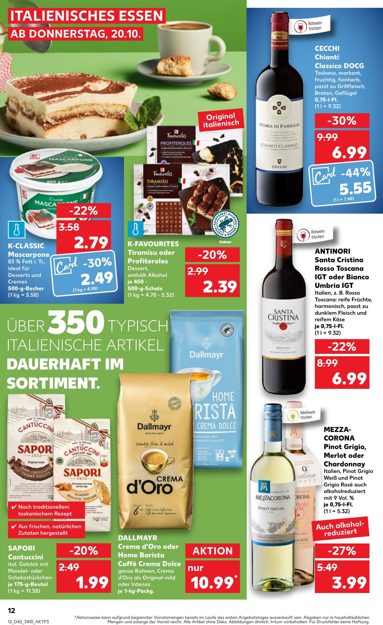 Prospekt Kaufland 20.10.2022 - 26.10.2022