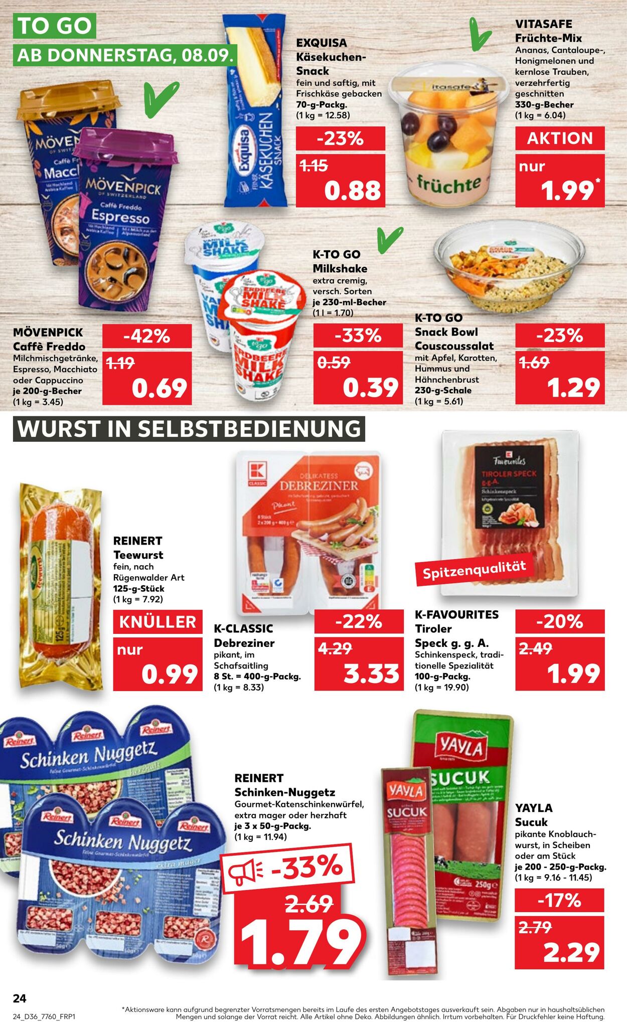 Prospekt Kaufland 08.09.2022 - 14.09.2022