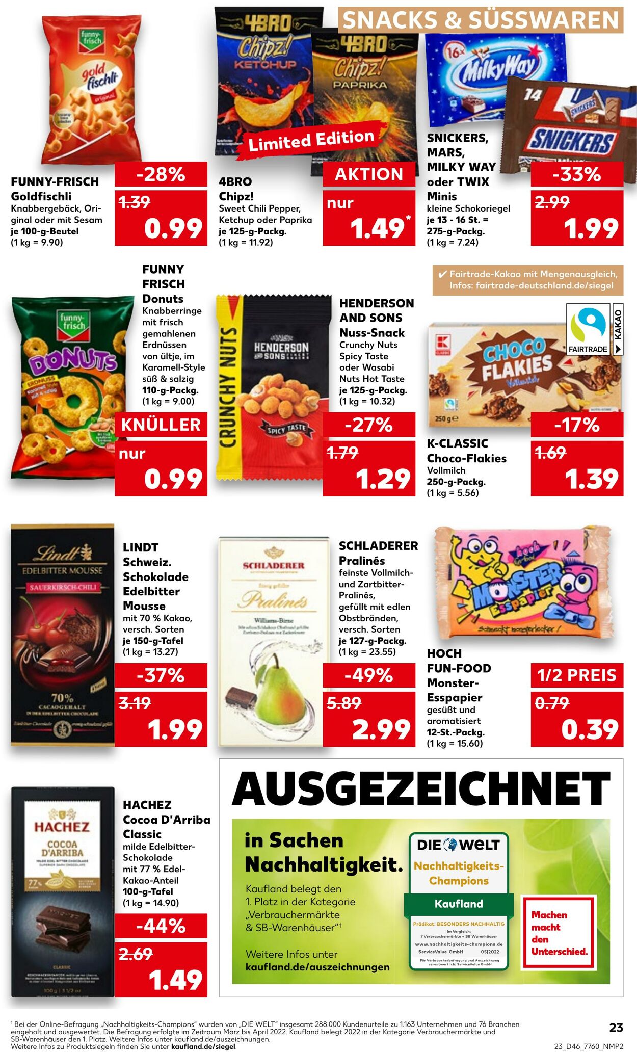 Prospekt Kaufland 17.11.2022 - 23.11.2022