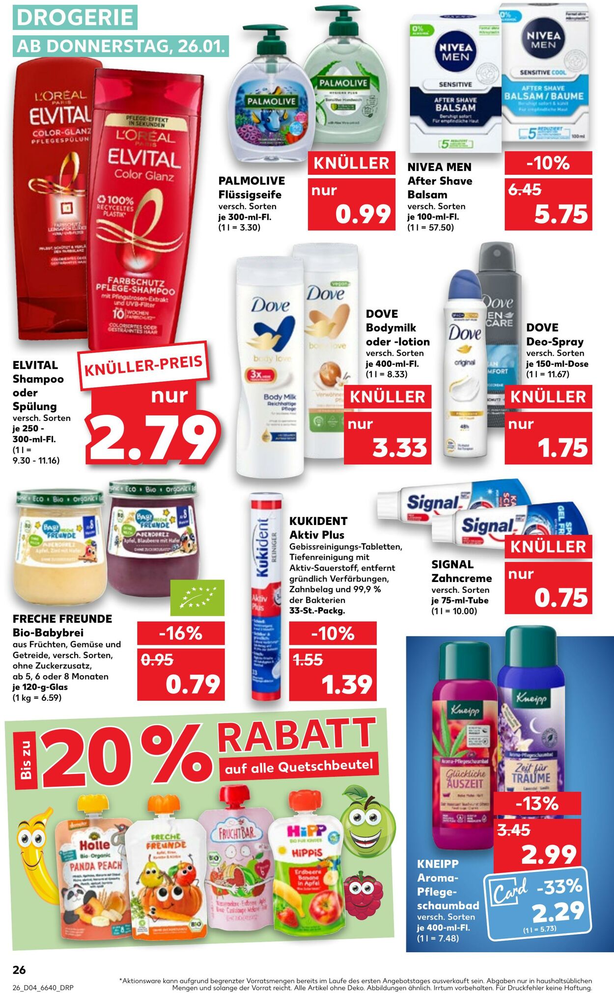 Prospekt Kaufland 26.01.2023 - 01.02.2023