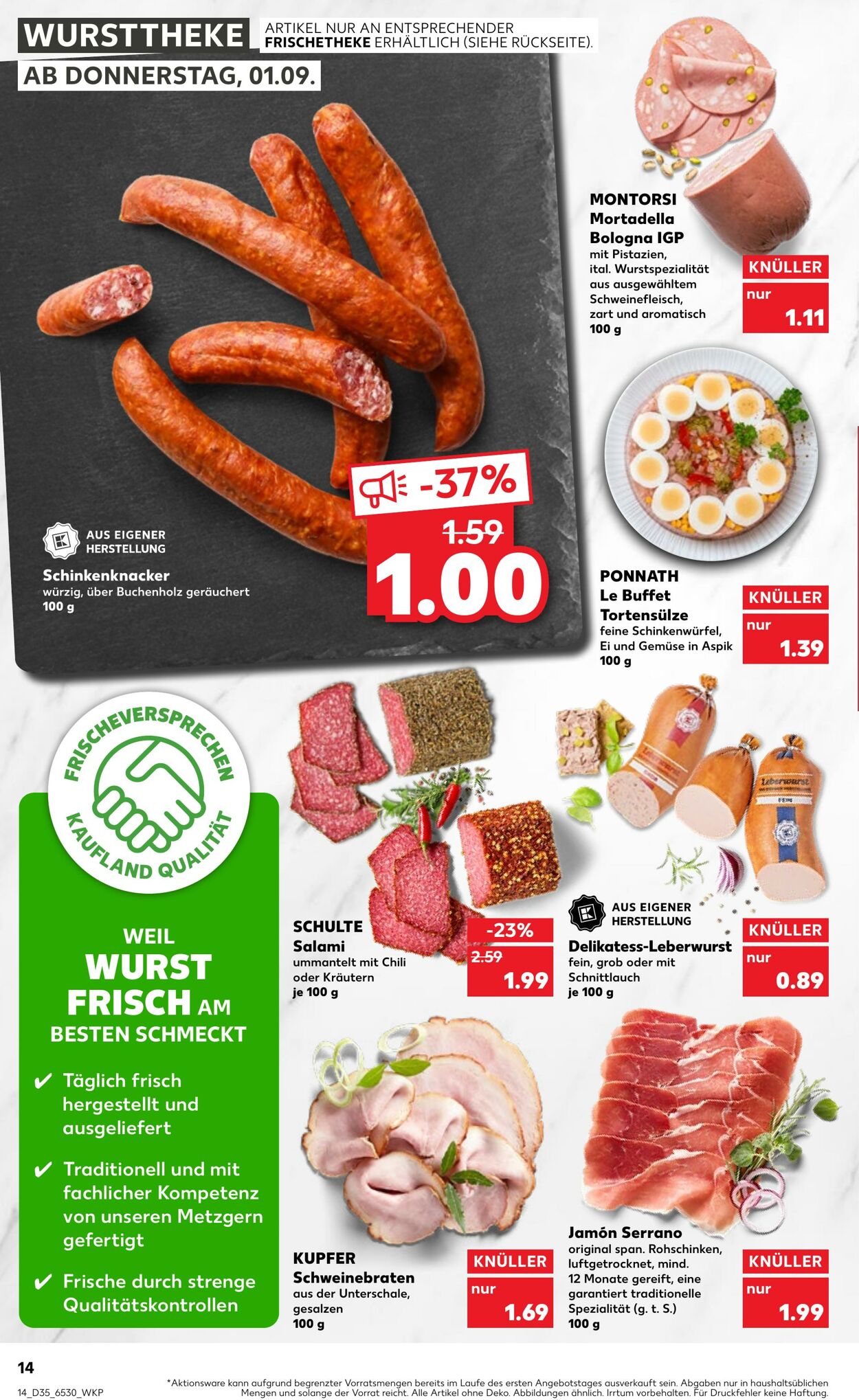 Prospekt Kaufland 01.09.2022 - 07.09.2022